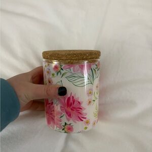Hallmark Floral Candle